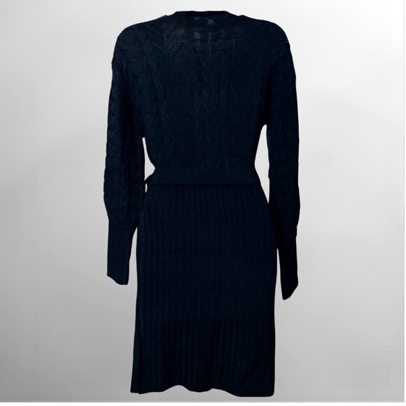 Derek Heart Cable Knit Sweater Dress - Picture 8 of 8
